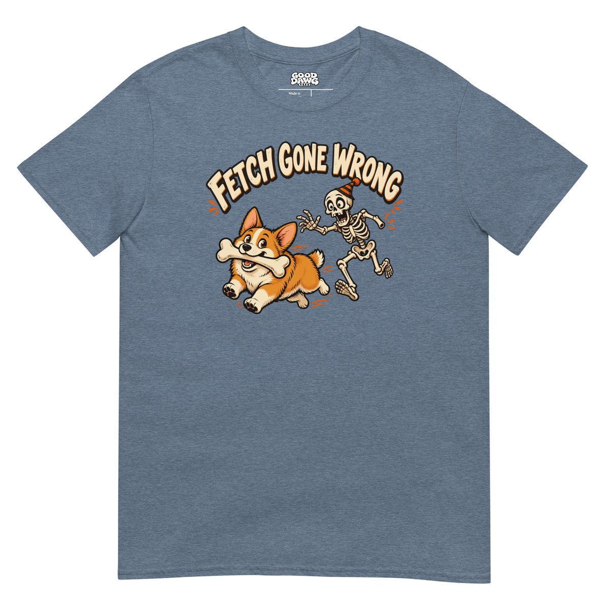 Corgi Fetch Spooky Tee'
